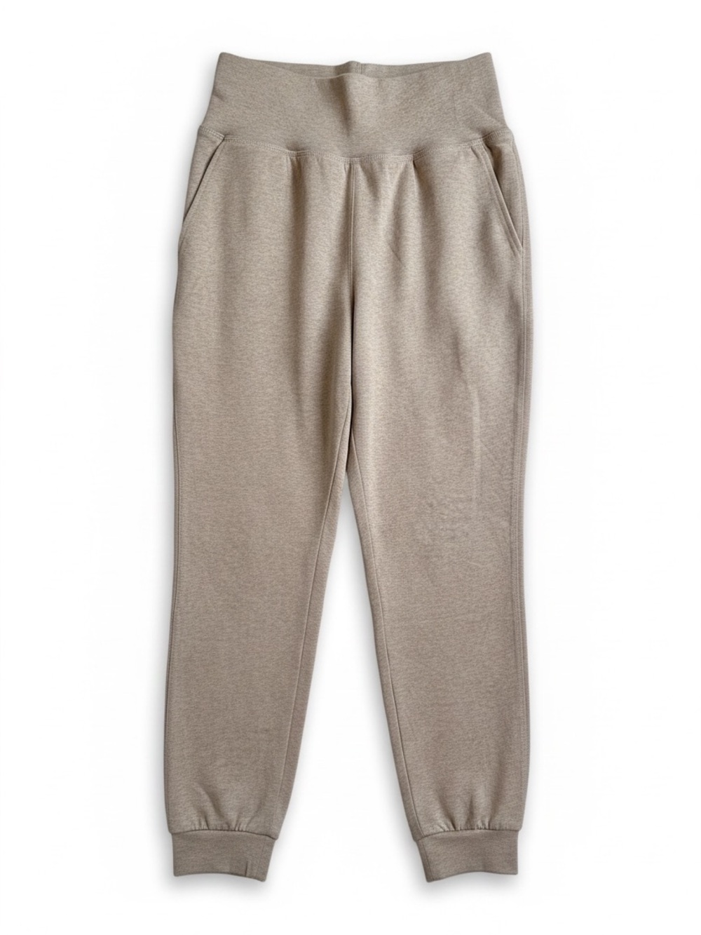 Beyond Yoga Heathered Taupe High Waisted Jogger Sweatpants Size XS